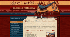 Desktop Screenshot of lesni-zatisi.eu