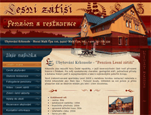 Tablet Screenshot of lesni-zatisi.eu